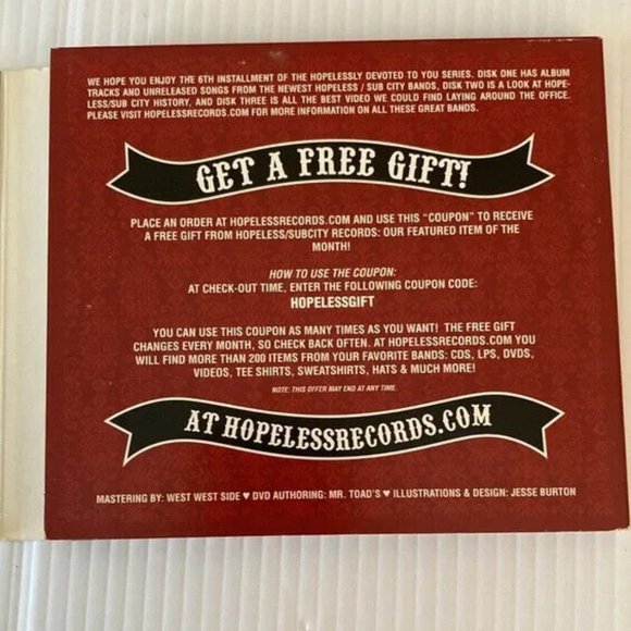 Hopelessly Devoted to You 6 / Various by Hopelessly Devoted to You 6 /... - Picture 3 of 6